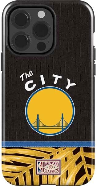Skinit Impact Phone Case Compatible with iPhone 13 Pro - Officially Licensed NBA Golden State Warriors Large Logo Design