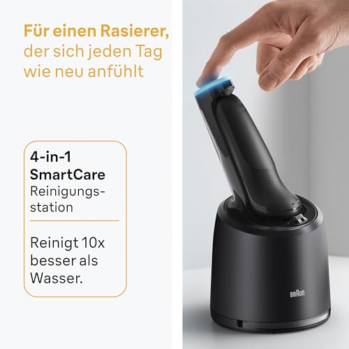 Braun Series 5 Elektrorasierer Herren, Nass- und Trockenrasur, Turbo und Standard Modus, Made in Germany… – Ansicht 7