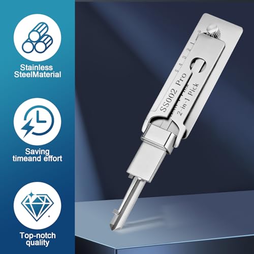 Décodeur de clé et outil de crochetage SS002 Pro pour serrure auto