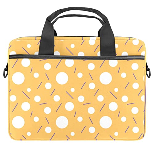 Sacoche ordinateur 13 pouces bandoulière housse pc portable 14 pouces jaune multicolore