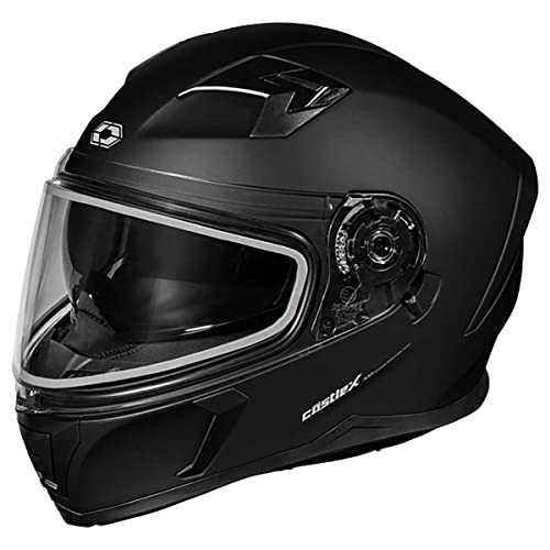 Castle X CX390 Full Face Snow Helmet (Matte Black - Large)