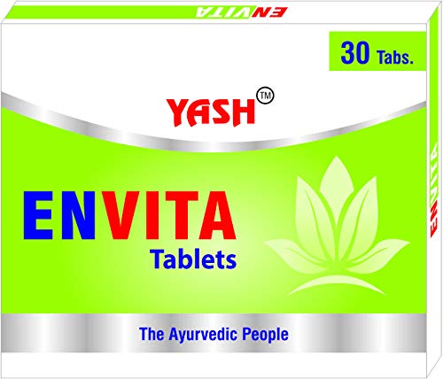 Sponsored Ad - YASH ENVITA TABLETS - Pack of 2 (30 Tabs each) ; ENergy + VITAmins ; Energetic & Immuno-Booster Tonic