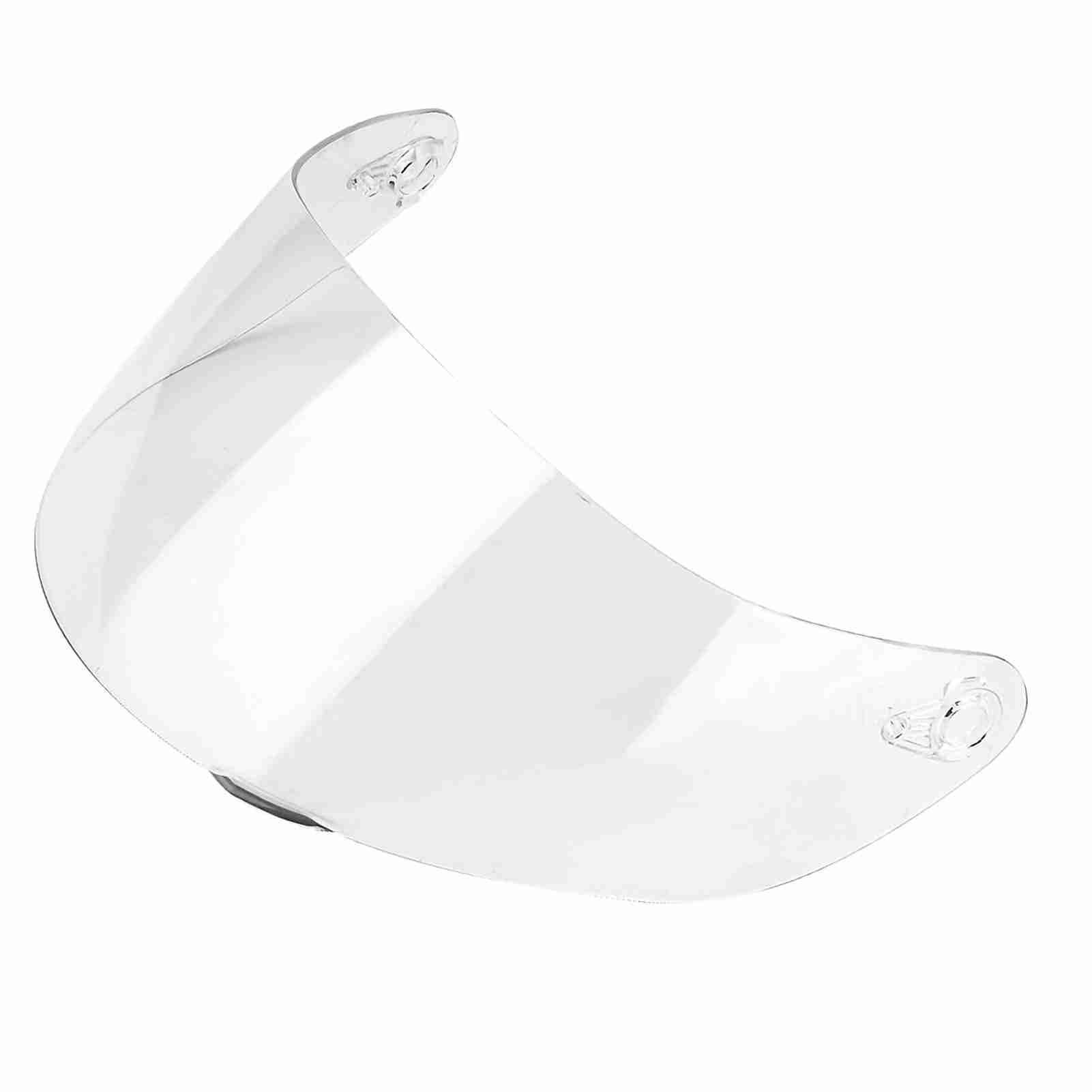 Cocoarm Motocyklowy Osłona Twarzy Przyłbica Pełna Twarz PC Materiał Ochrona Przeciwmgielna Antyzarysowa Wymienna dla AGV K1 K3 SV K5 (Przezroczysty)