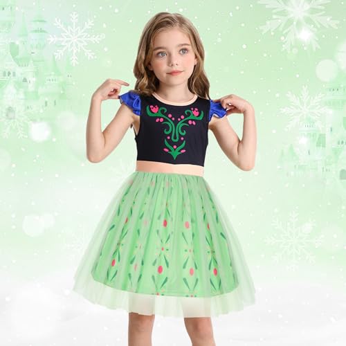 Vestido de Princesa para Niñas Disfraz de Fiesta miniatura 2