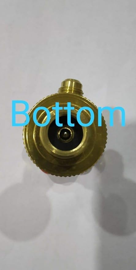 Can Valve Canister Opener Tap Tapper M14/1/4 SAE Car Auto Air Conditioning Refrigerant Can Tap Valve Red(R 134A & R22)