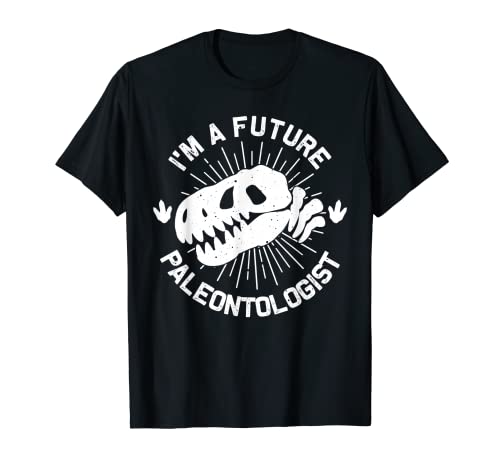 Funny Future Paleontologist Gift For Kids Boys Paleontology T-Shirt