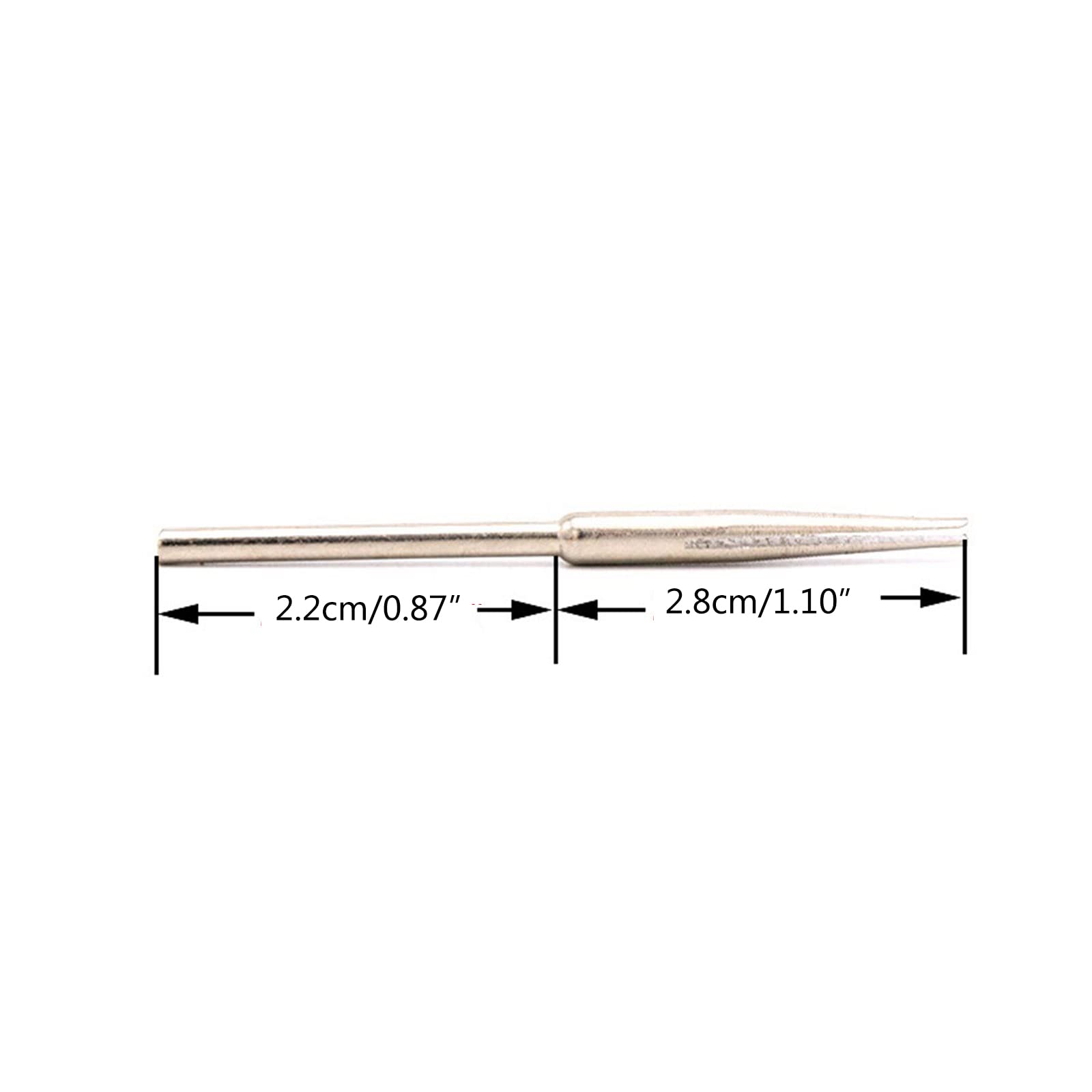Pince À Papier Verre À Tige 10/12x 2.35/3mm Mandrin Fendu Long Support Abrasif Tige Sculptée Pointe Pour Meuleuse Rotative 2.35/3mm Shank Sandpaper Clamp Split Mandrel Long Abrasive Clip