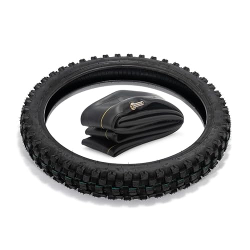 Fit For T-laria Sting 80/100-19 Tyre Inner Tube Outer Tire Electric Dirt Bike Motocross Off-road MX Front Rear(Full Set)
