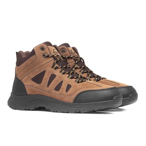 Urban Territory Mens Brown Hiker Boot - Size 10 Uk - Brown - 7