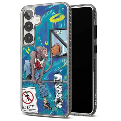 Image of DailyObjects Case for Samsung Galaxy S24 Plus Stride 2.0 Bandit Compatible with Magnetic Wireless Charging Slim Back Cover with Inner Magnetic Ring Shockproof