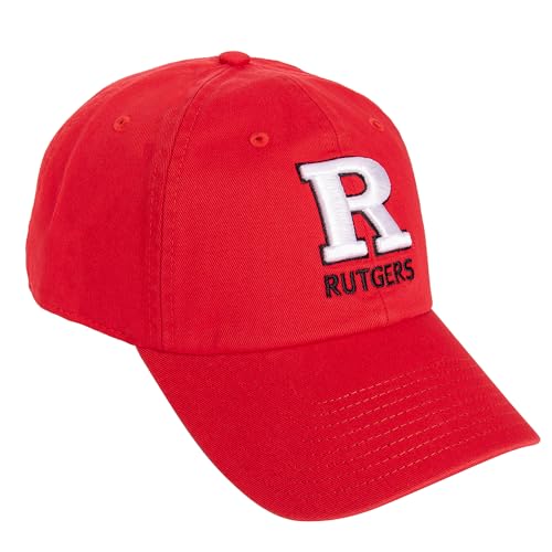 Gorra bordada ajustable de béisbol Scarlet Knights miniatura 1