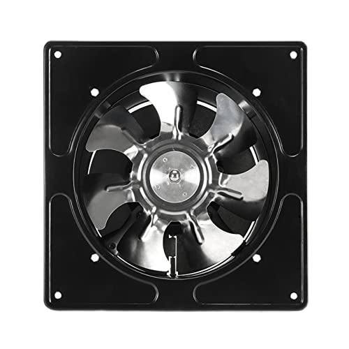 OLSKFUH Extractor De Aire De 6 Pulgadas, Potente, para Cocina, Tipo Ventana, Silencioso, De Flujo Axial, con Cubierta De Malla Y Válvula De Retención.,