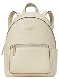 Kate Spade Leila Pebbled Leather Mini Dome Backpack Bag (Light Sand)