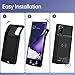 NEWDERY Battery Case for Galaxy Note 20 Ultra 10000mAh, 18W Fast Recharging & Qi Wireless & Android Auto Supported, Extended Backup Charger Case for Samsung Note 20 Ultra 5G (6.9