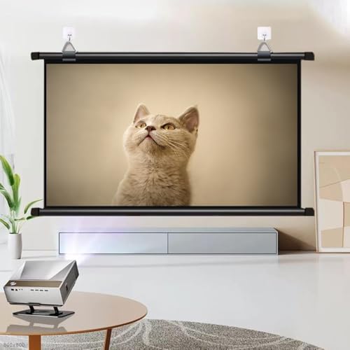 Pantalla manual para proyector 72 pulgadas 4:3
