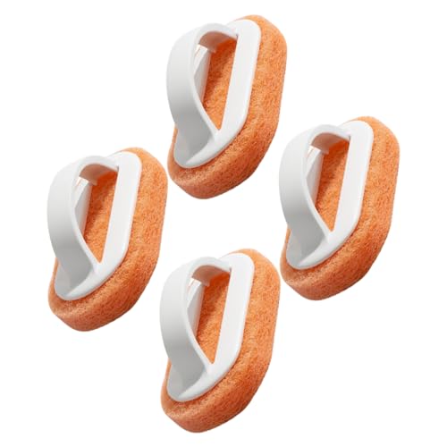 WOFASHPURET Kitchen Cleaning Brush Handle 4pcs Pp Scrubbers Soft Bathtub Tile Scrubbers for Bathroom Surfaces