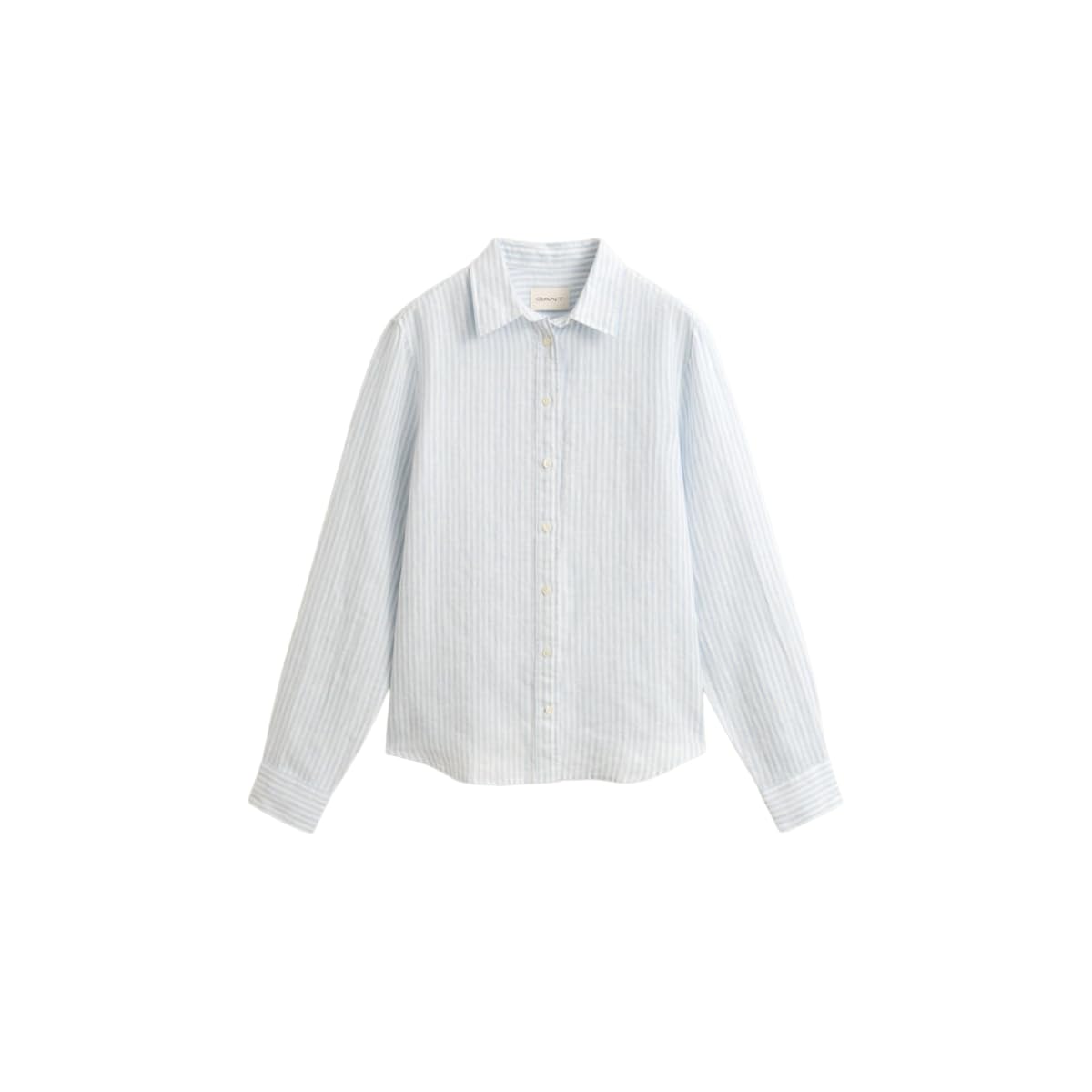 Gant Reg Striped Linen Ls Shirt Chemise Femme