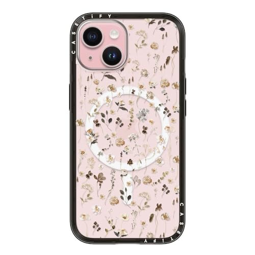 Coque iPhone 15 antichoc de qualité militaire CASETiFY Magsafe mince et transparente