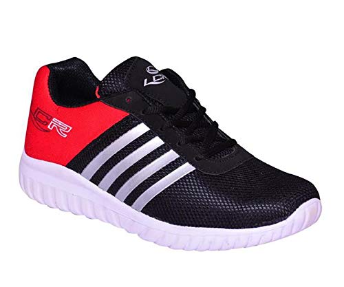 lancer shoes red and black