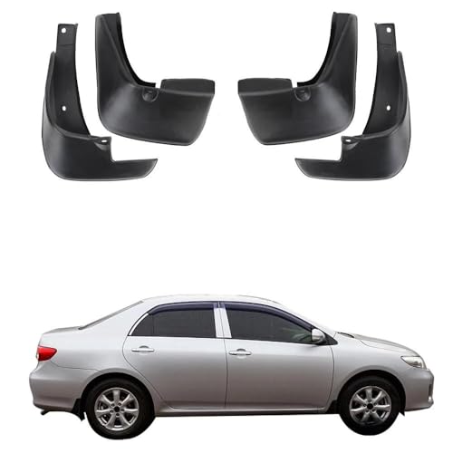 Bavettes garde-boue Toyota Corolla 2004-2018 protection bas de caisse