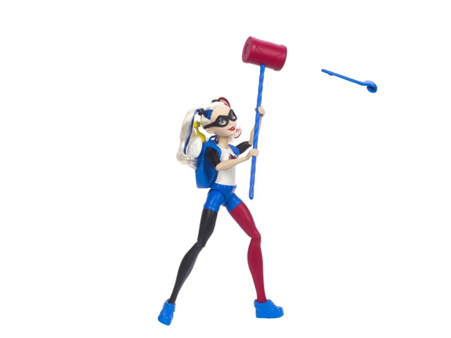 Amazon.com: DC Super Hero Girls Harley Quinn Mallet Launcher Doll