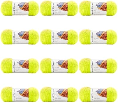 MICHAELS Bulk 12 Pack: Soft ClassicTM Neon Yarn by Loops & Threads