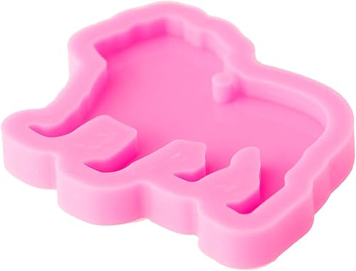 Miniatura 4 de Angel Wings Molde de silicona con forma de perro de carlino lindo estilo animal resina llavero molde joyería molde epoxi artesanía llavero resina