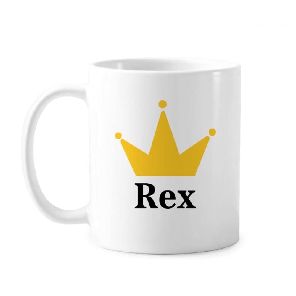 comp Rex Authority King Commander Kether Mug Pottery Cerac Coffee Porcelain Cup Tableware