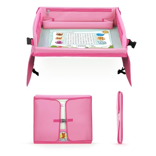 lenbest Plateau de Voyage Enfants, Jouet Créatif D'apprentissage Intérieur – vue 2