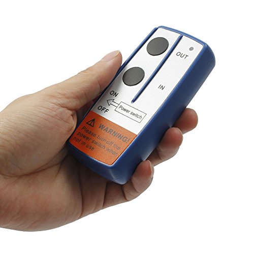 Autoutlet 2Pcs Wireless Winch Remote Control Kit 12V Winch Wireless Controller 100Ft Range For Winches Up To 17,000Lb Capacity - Ideal For Car Atv Truck Jeep Suv （Batteries Included） #TOP1