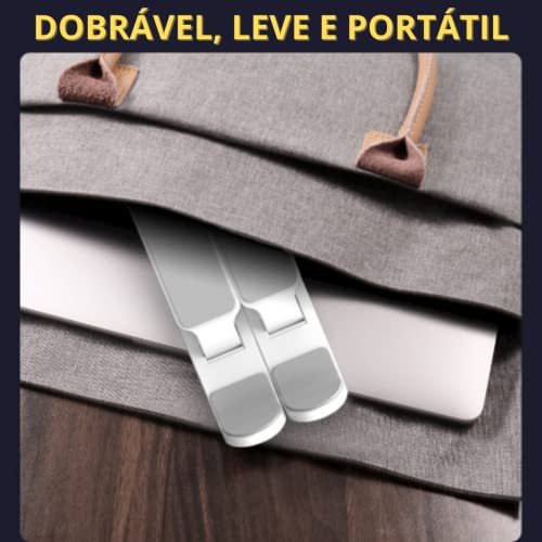 GOLLATE Base Suporte Ergonômico Para Notebook,netbook, Tablet Dobravel (Preto)