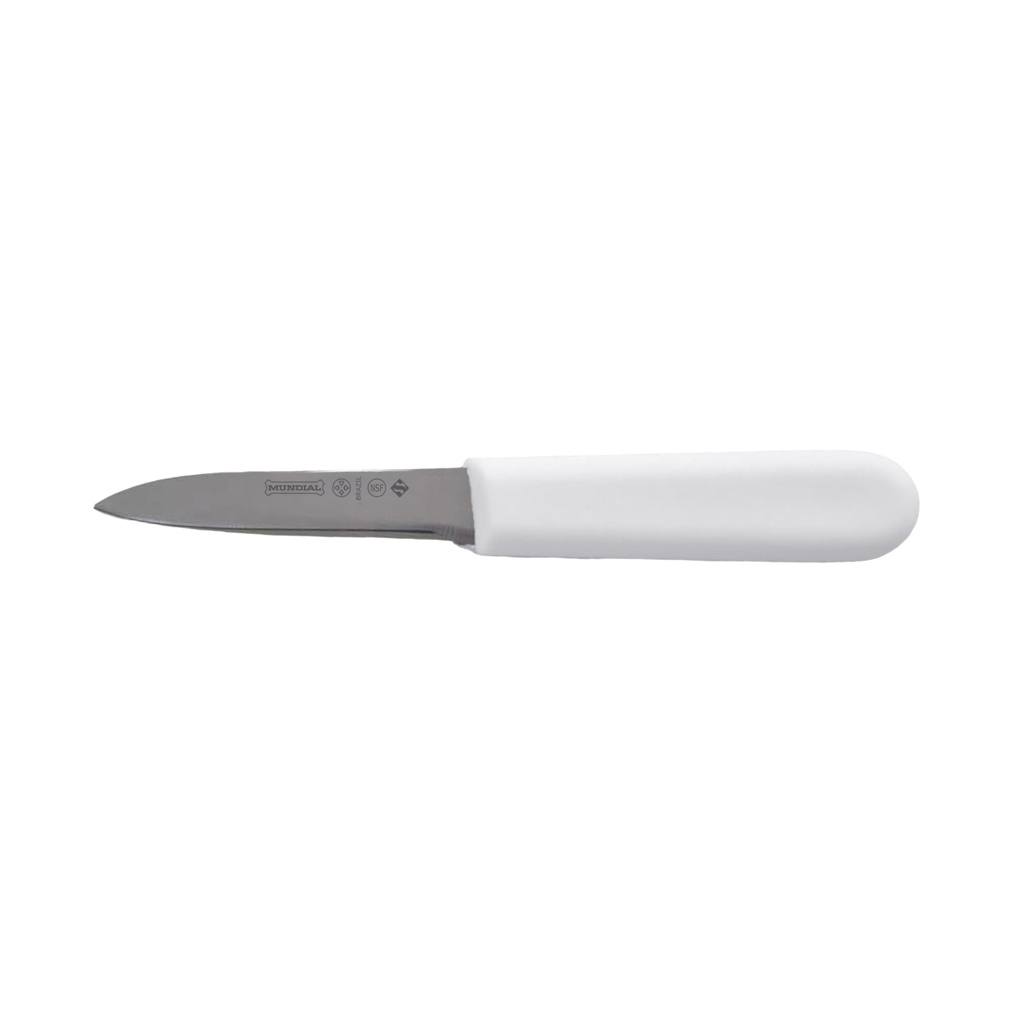 Faca de Legumes 3" 1/4 Master Line Cabo Branco Aço Inox - Mundial