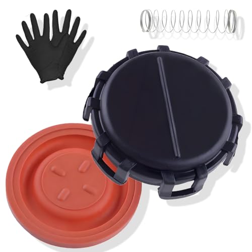ZAMDOE 0248L Kit de reparación de la Tapa de la válvula PCV para Citroën B9 C2 C3 C4 C5 para Peugeot 206 207 307 308 para Ford F-iesta Vi Focus II para Volvo C30 V50 S80 Tapa De Válvula PCV
