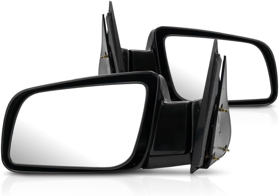 For Chevy C1500 / K1500 1988-1998 Door Mirror Driver Side | Manual | Manual Folding | Non-Heated | Standard Type | Paint to Match | Replacement For 15764759 | GM1320123