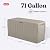 Keter Marvel Plus 71 Gallon Resin Outdoor Storage Box for Patio Furniture Cushions, Throw Pillows, Garden Tools and Pool Floats, Beige