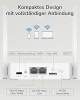 Cudy 4G LTE Cat 4 N300 WLAN-Router, OpenWRT, Professional, LT300 – Ansicht 5