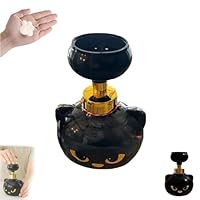 Cat Paw Soap Dispenser, Cute Halloween Black Cat Pawprint Soaps Pump Bottle, Cats Paw Print Refillable Hand Soap, 2026 Black Kitty Foaming Pump Bottle Creates Paw-Shaped Foam (1pcs)