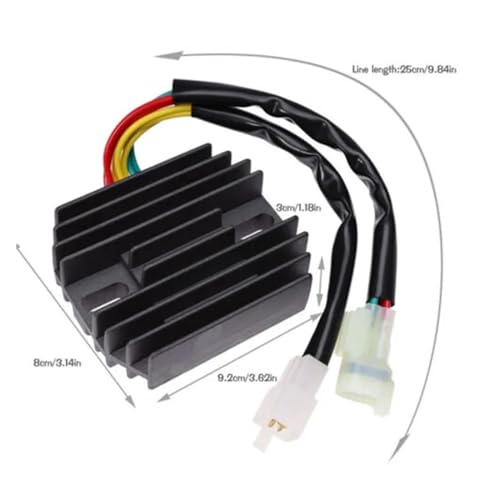 Regulador de voltaje 12V con disipación eficiente para ATV Arctic Cat 2000-2008 3