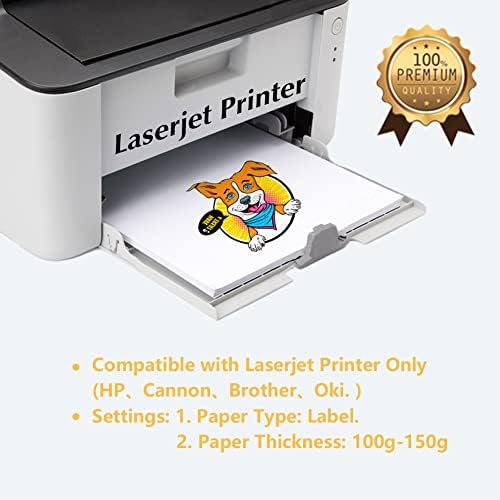 TransOurDream Tru-Transfer Paper Laser for Light Fabric 20 Sheets A4 Iron on Heat Transfer Paper for T Shirt Printing Paper Easy to Use Wash Durable Printable Heat Transfer Vinyl