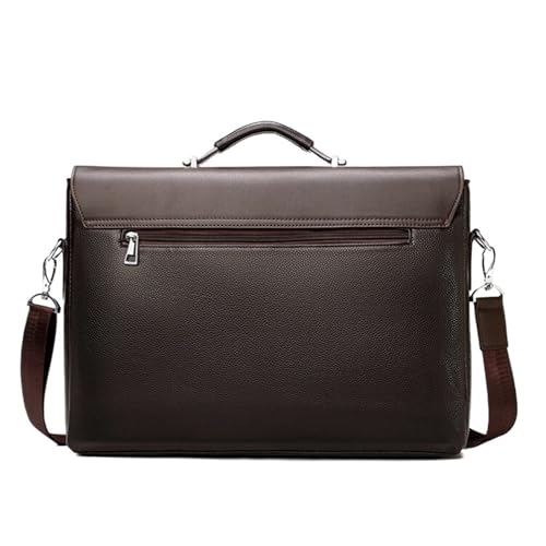 Crossbody Bag Men Business Men Briefcase Leather Handbag Casual Bag Shoulder Bag Male Office Tote Messenger Bag