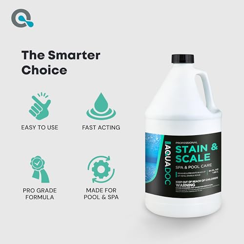 Image of AquaDoc Pool & Spa Stain and Scale Remover for Hot Tubs - 64oz