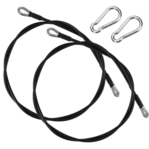 Câble d'extension de fitness NQEUEPN en acier robuste pour leg extension Bowflex 150 cm