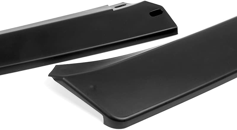 3PCS Front Bumper Lip Kit fit for Compatible with 2016-2019 Volkswagen Passat, STP-Style Splitter Trim Protection Spoiler, Air-Dam-Chin-Diffuser (Unpainted Matt Black)