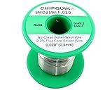 Lötdraht Chip Quik SMD2SWLF.020 LF Lötdraht, 99,3/0,7 Zinn/Kupfer, No-Clean, wasserwaschbar, 0,020 1/0,9 kg