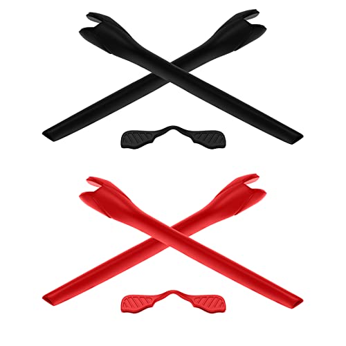 Image of Rubber Kits Earsocks and Nosepieces Compatible with Oakley Radar EV Path | Pitch | Radar EV Path Asian Fit