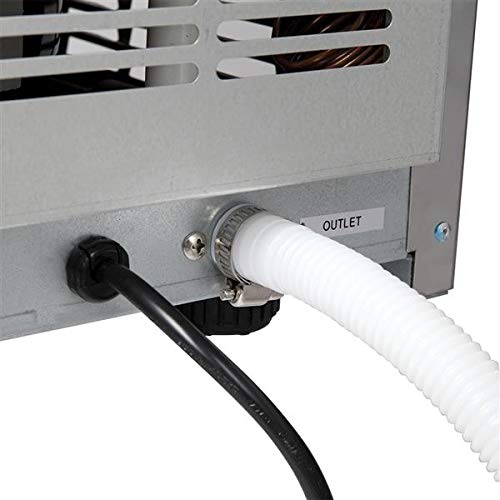 Máquina de Hielo Comercial 120V 50KG/H Acero Inoxidable miniatura 6