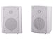 Trevi HTS 9410 Altoparlanti 2 Vie ad Alte Prestazioni, Adatti ad Uso Interno ed Esterno, Bianco immagine