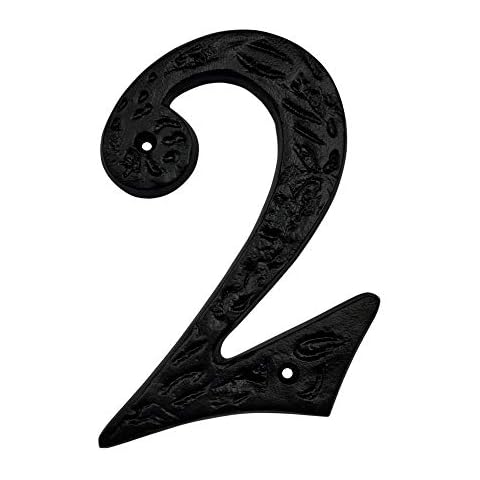 Akatva 6" Iron Heavy Numerals (2) Cover