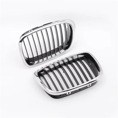 Remplacer calandre cassée BMW E39 avec ce couvercle d'évent capot chrome - 4