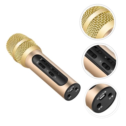 Microphone chant USB rechargeable à main UKCOCO capsule large studio - 3